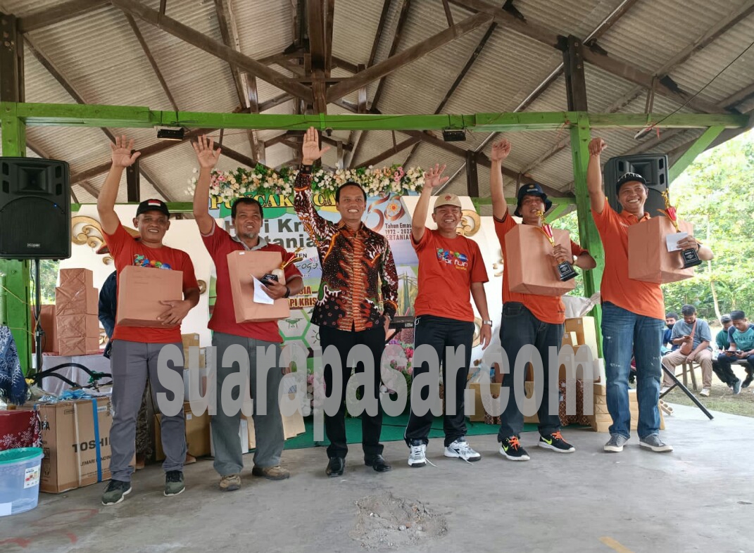 BPP Kapanewon Pengasih Borong 3 Piala Kejuaraan di Lomba Peringatan Hari Krida Pertanian Ke-50