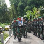 Pemakaman Almarhum Serka Edy Prayitno Anggota Kodim 0731/Kulon Progo