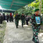 Pemakaman Secara Militer Almarhum Kolonel Arm Diah Prahma Dwi Purnomo