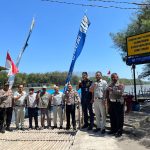 Jasa Raharja Berkoordinasi Dengan Ketua Kelompok Perahu Wisata Laguna Pantai Glagah Kulon Progo