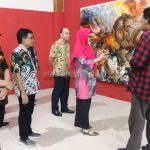 Dandim Kulon Progo Hadiri Pembukaan Pameran Seni Rupa "Gugur Gunung"