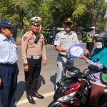 Jasa Raharja Samsat Kulon Progo Melaksanakan Operasi Tertib Pajak di Depan Lapas Wates