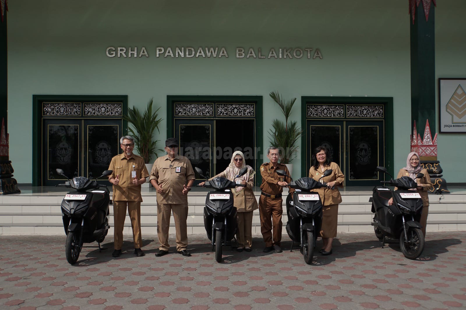 Lima Sepeda Motor Listrik Siap Dukung Pelayanan Publik di Kota Yogyakarta