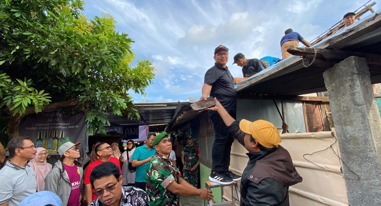 Memulihkan Harapan Dan Martabat, Bedah Rumah Yogyakarta Sentuh Dua Keluarga Kurang Mampu