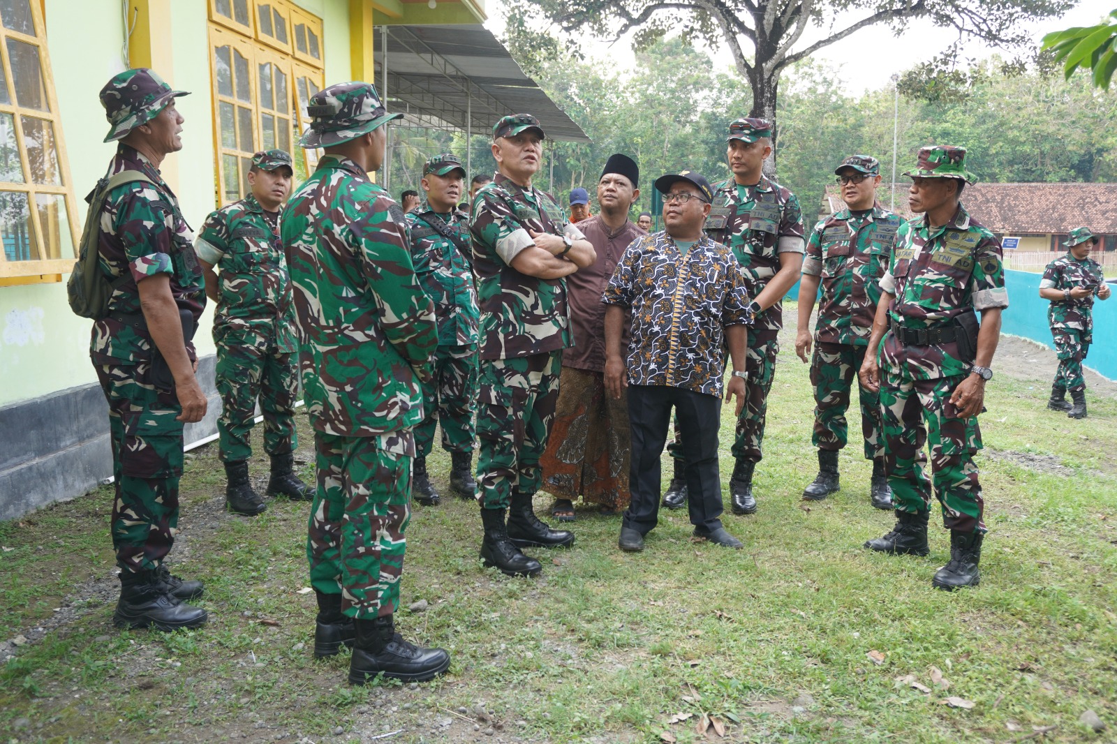 Wasev TMMD Reguler ke-128 di Sidorejo Perkuat Semangat Gotong Royong dan Kualitas Pembangunan