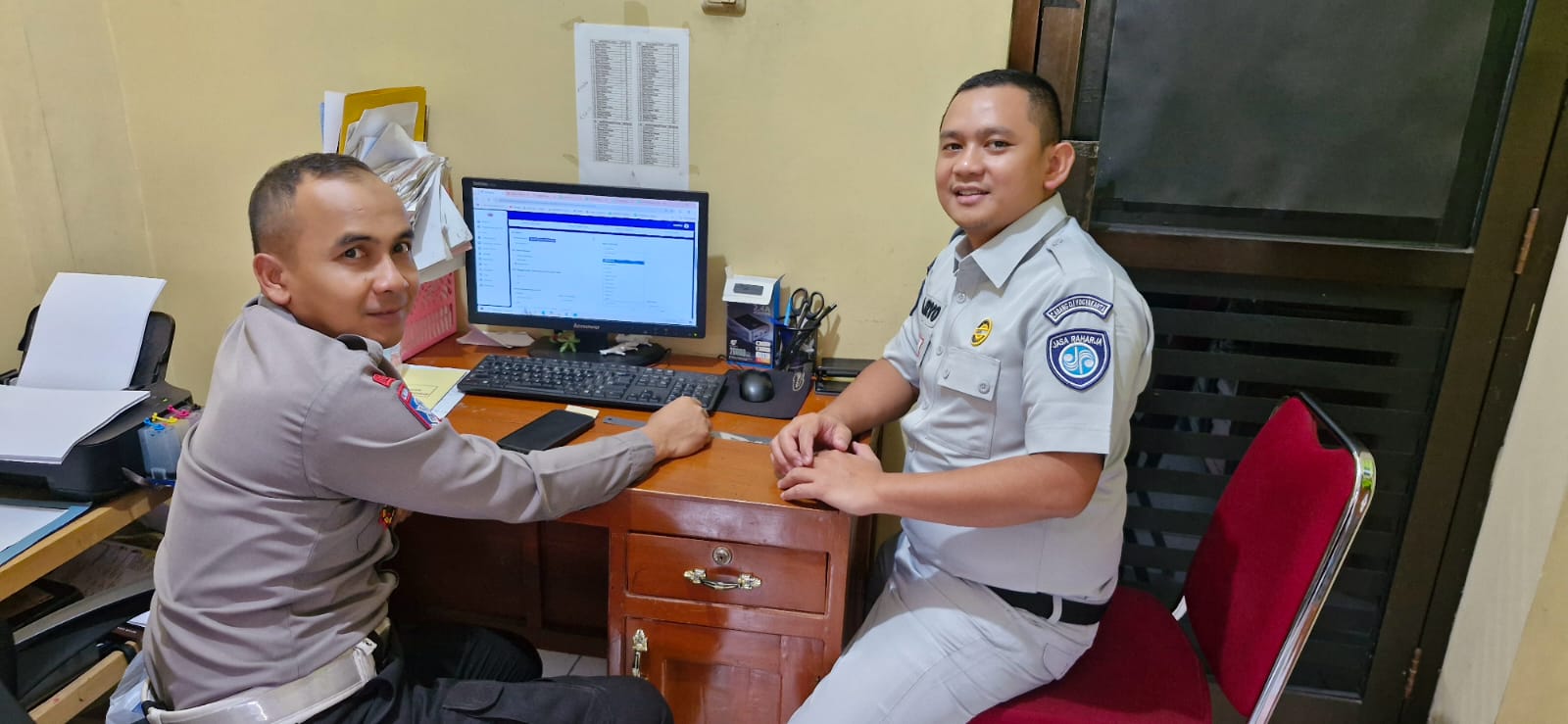 Jasa Raharja dan Unit Gakkum Polres Kulon Progo Sinkronkan Data Korban Kecelakaan