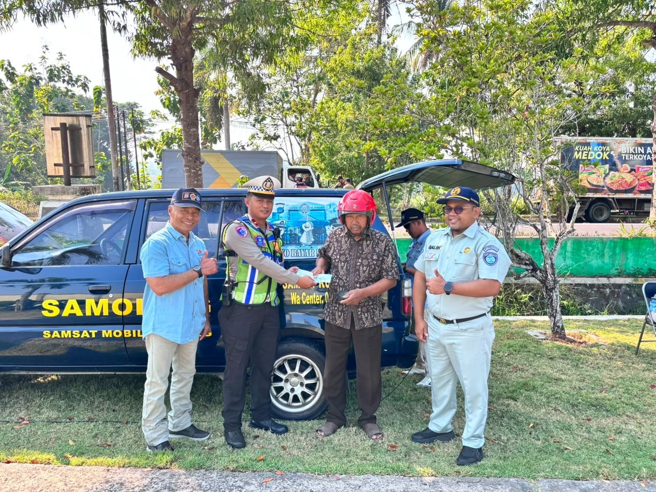 Operasi Gabungan di Kulon Progo Tingkatkan Kepatuhan Pajak Kendaraan dan Kesadaran Berlalu Lintas